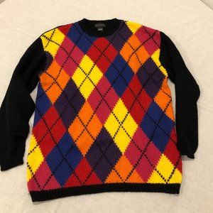 S The Limited Argyle print Sweater